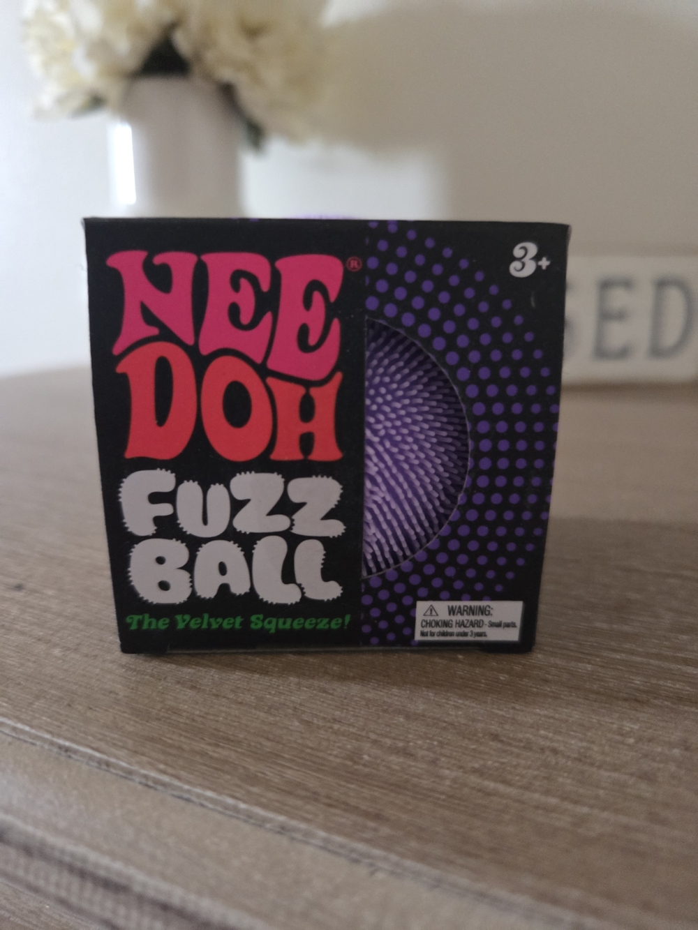 Needoh Fuzz Ball Purple
